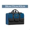 Heavy-Duty Tool Storage Bag with Multiple Compartments and Durable Zipper for Construction