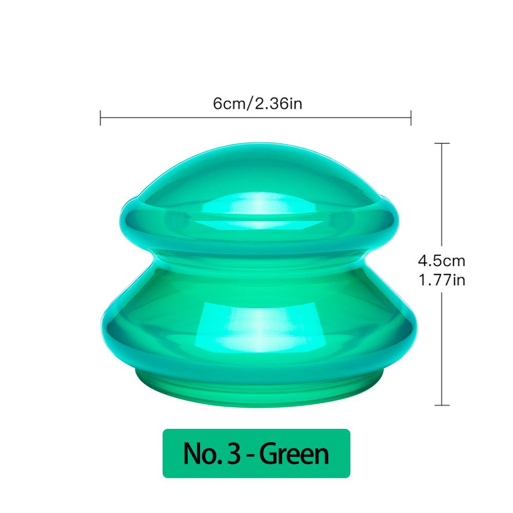 1Pcs Silicone Massage Body Cups Anti Cellulite Suction Cup Chinese Vacuum Cuppings Massager for Face Skin Lifting Body Relaxtion