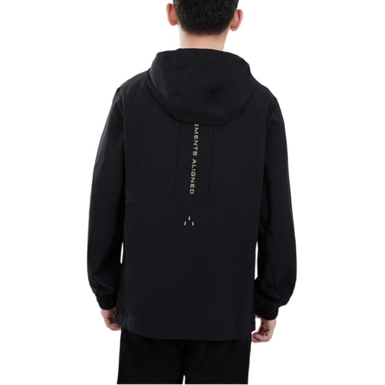 Li Ning Sports Life Collection Jackets Men's Black Hooded Moderate Other AFDT945-1