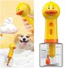 Cute Duck Pet Cleaning Machine Cartoon Type-C Automatic Soap Dispenser USB Charging Foam Dispenser Electric Foam Machine Dog Cat
