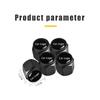 New 2026 Car Sticker For Ford 5pcs Tire Valve Caps Tyre Rim Stem Cover Airdust Waterproof For Ford Focus Fiesta EcoSport ESCORT