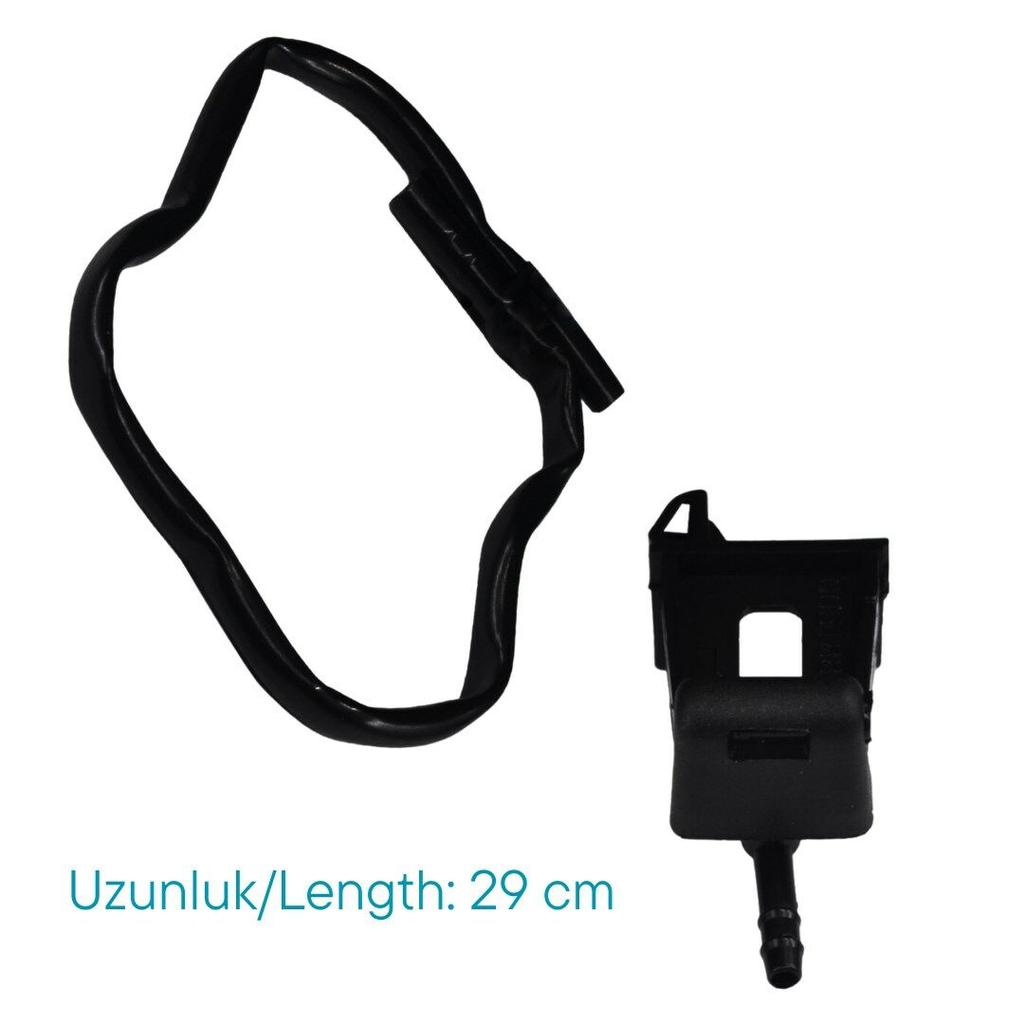 Water Spray Nozzle Set with Right-Left Hose for Fiat Linea