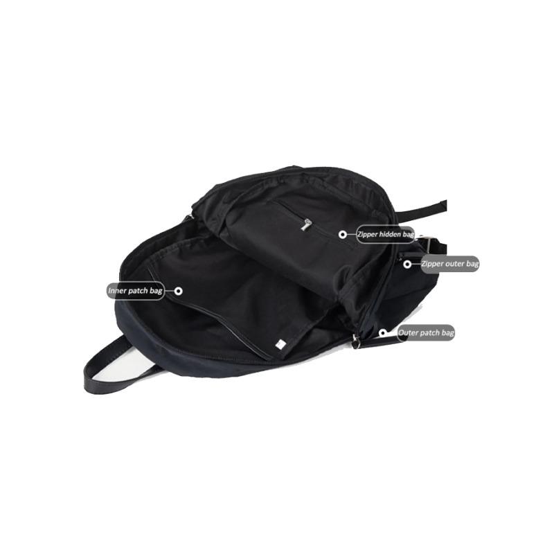 Large Capacity Women Backpack Lightweight and Versatile College Student Backpack Fit A4 Paper