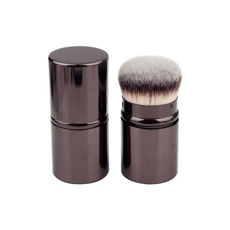 New Portable Retractable Makeup Brush - Multifunctional Blush & Powder Tool