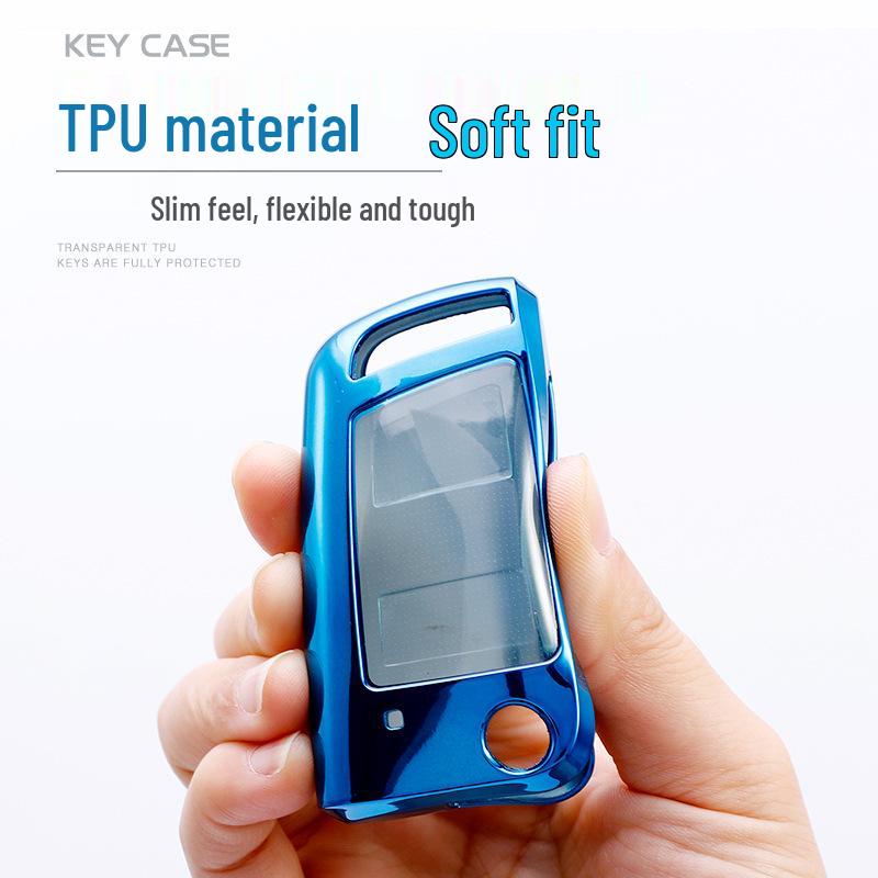 VW Passat Folding Key Case (2017-2018) - TPU Protection Cover