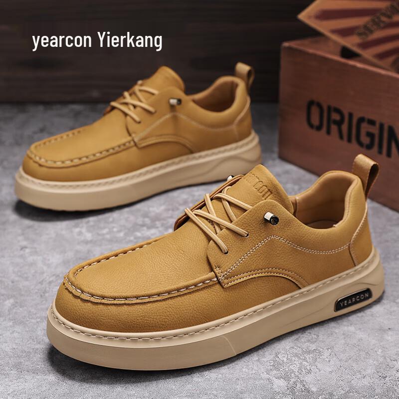 Yi Er Kang Men s 2025 Autumn/Winter Slip-on Casual Board Shoes 44
