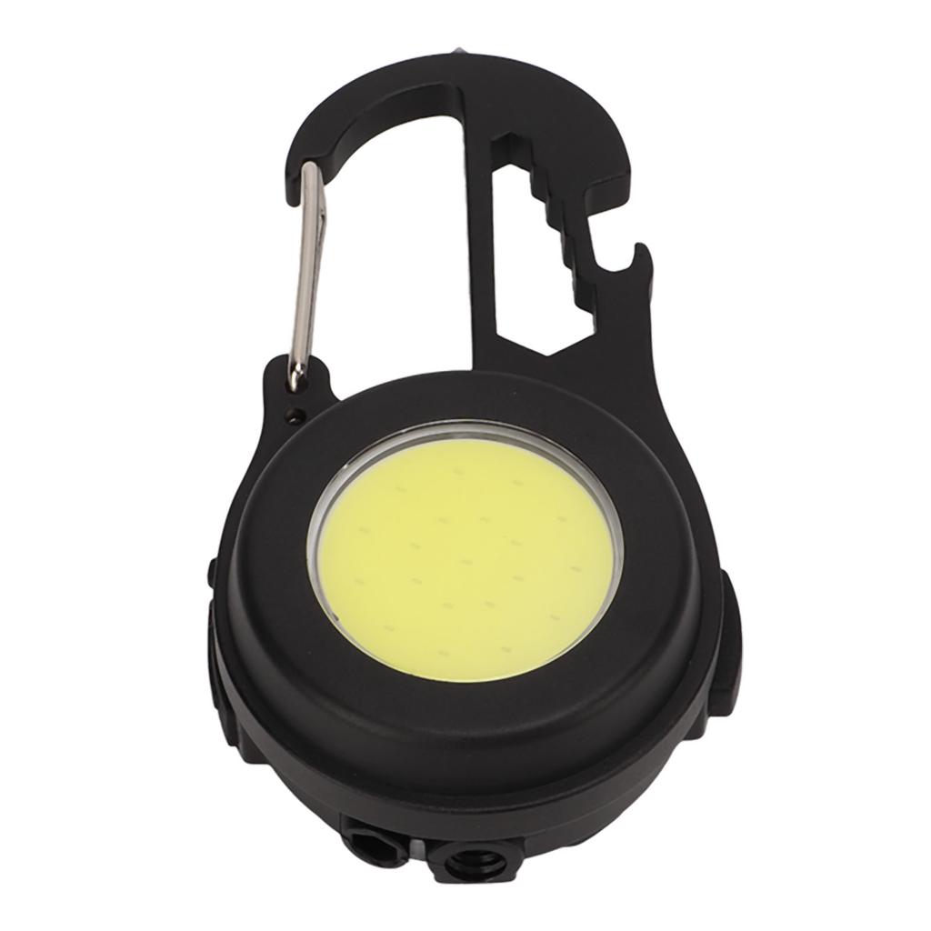 Mini LED Flashlight Portable Multifunction USB Mini Keychain COB Work Lights for Outdoor