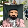 Legend Star Hip Hop Art Rapper Soft Plush Blanket,Flannel Blanket Throw Blanket for Living Room Bedroom Bed Sofa Picnic Cover
