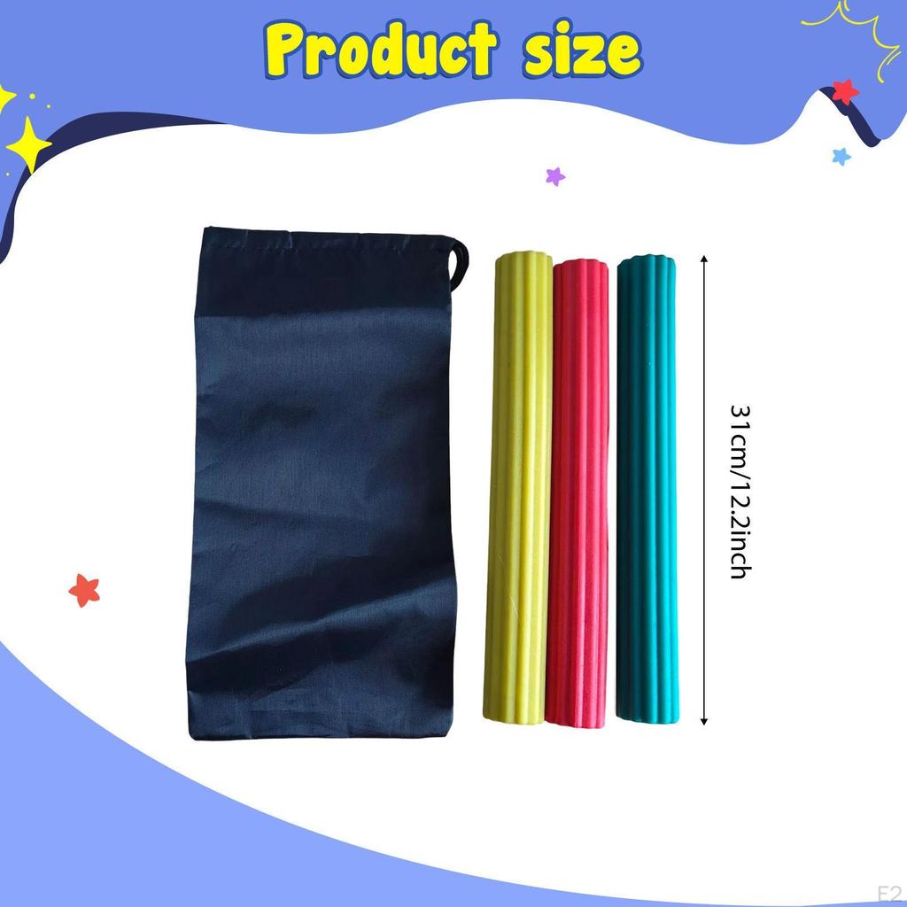 3-teiliges Widerstandsband für Tennisarm mit Drehstange, TPE-Konstruktion, geeignet für