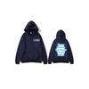 Zipper Hooded DIY16 Cardigan Sweatshirt Jacket Anytime Anywhere Design Brand Logo Custom Image Replication