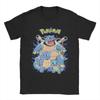 Mens New Summer New Original Pokémon Printed TShirt Mens and Womens American Large Size Trend Loose Casual Short Sleeve Top