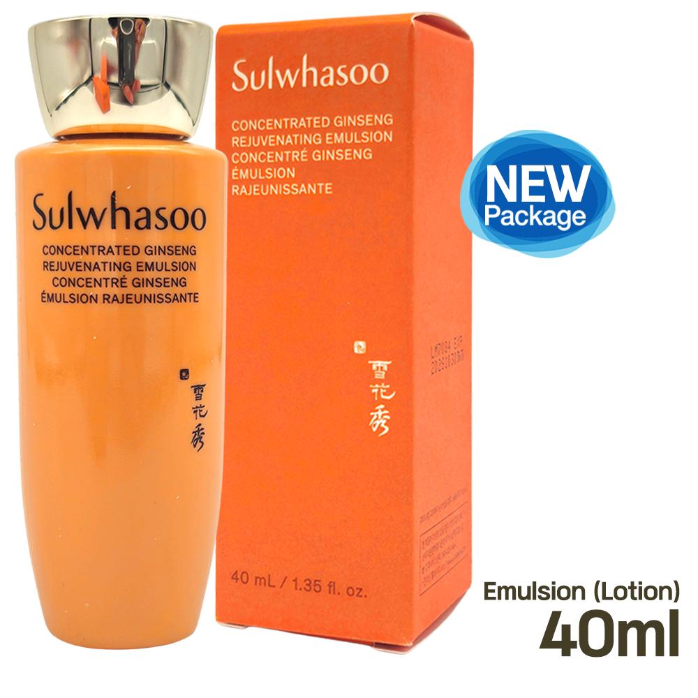 Sulwhasoo Agua Revitalizante Concentrada de Ginseng 40ml + Emulsión 40ml (Muestra)