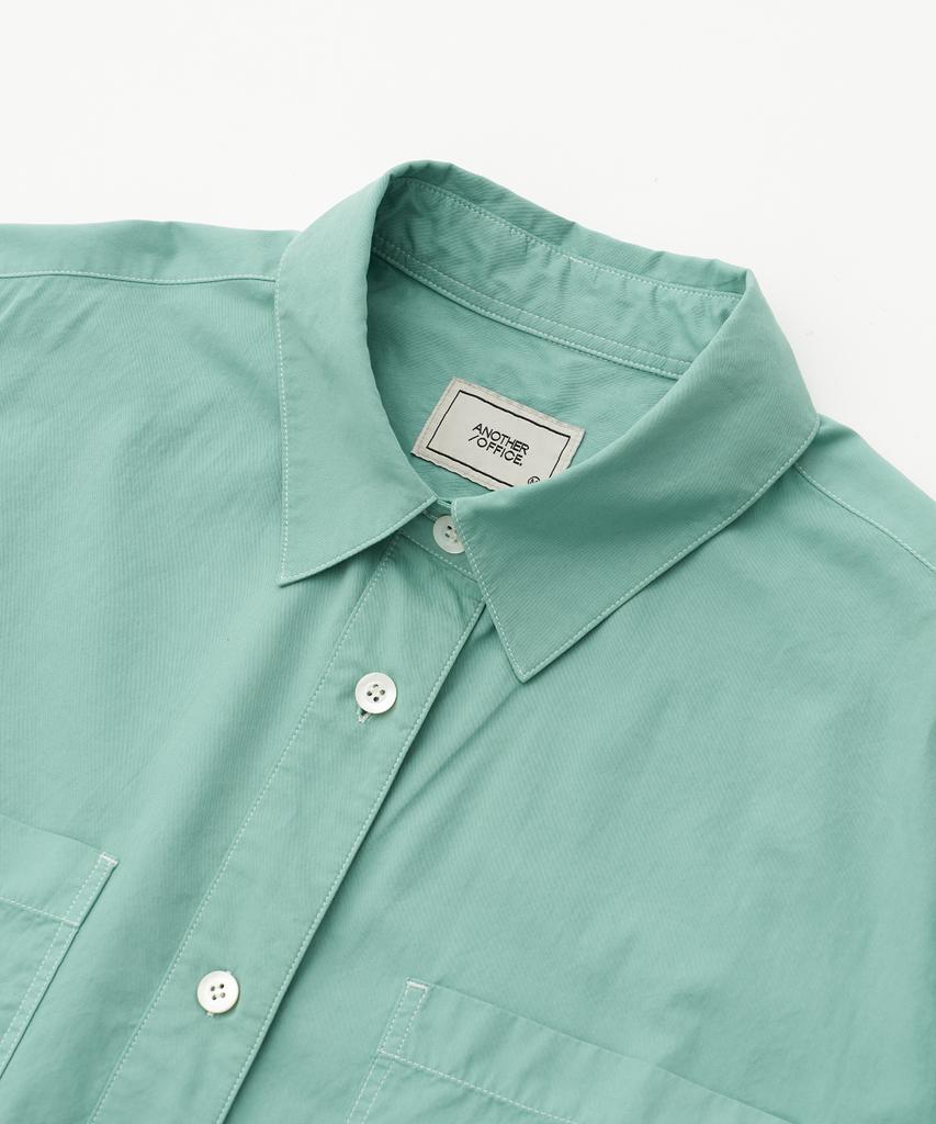 ANOTHER OFFICE WOMEN Women Volume Garment Shirt (Jade - Green)