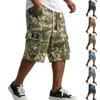 Casual Losse Cargo Shorts voor Heren met Meerdere Zakken Verstelbare Tailleband en Trekkoord voor Buiten en Dagelijks Gebruik
