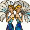 Sister Ornament 2D Acrylic Flat Holiday Supplies Friends Christmas Ornaments For Fall Thanksgiving Holiday Party Vacation Home