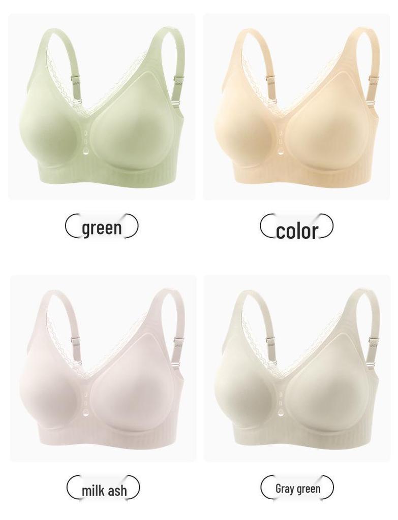 Summer Plus Size Women's Push-Up Bra: Minimizes, Lifts, Shapes, and Supports Large Breasts with Anti-Sagging Design