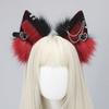Hairpin Plush Headband Belt Halloween Cosplay Costume Fashion Cat Ear Lolita Hair Band  Girls