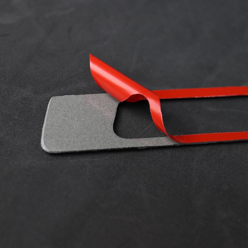 Carbon Fiber Auto Center Control Co-pilot Water Cup Holder Panel Cover Sticker Trim For BMW E90 E92 E93 Car Interior Accessories