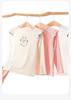T-shirt da bambina 2026 nuovo stile per neonate, assorbente l'umidità, traspirante, carina, tinta unita, con pizzo, a maniche lunghe, maglia intima per bambini