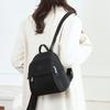 Women's Backpack Solid Color Schoolbag Nylon Travel Bag Shell Backpack