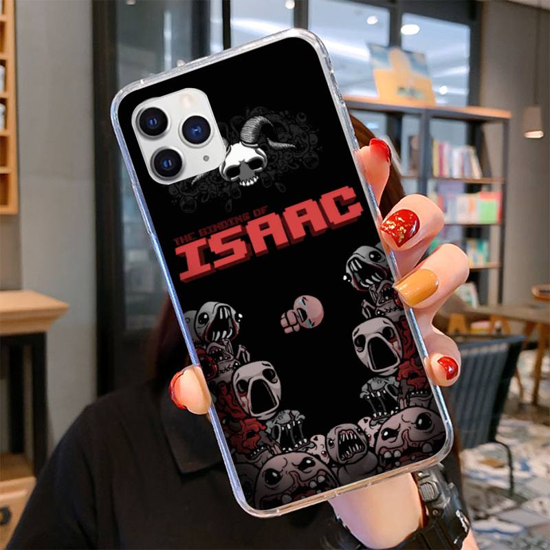 Husă pentru telefon The Binding Of Isaac pentru iPhone 11 12 13 Mini Pro Max 8 7 6 6S Plus X 5 SE 2020 XR XS Carcasă