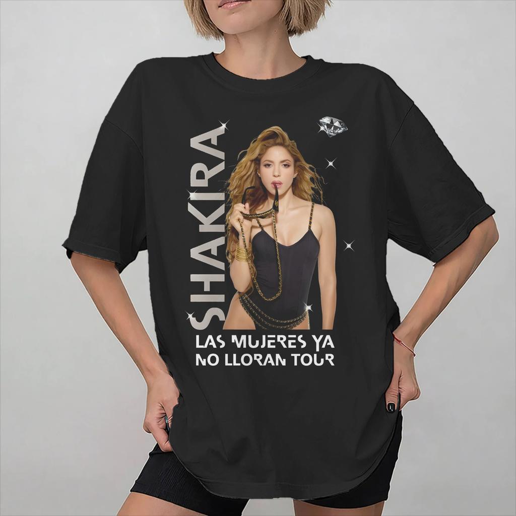 Shakira 2026 Tee Shirt for Unisex Women New Arrival T Shirts Cotton Clothing