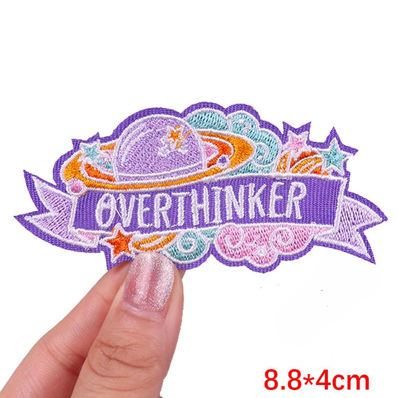 Cartoon /Band Aid Love Embroidery Patch Jeans Sewing Applique Iron On Patches For Clothing Rainbow Letter Patches On Clothes Diy 