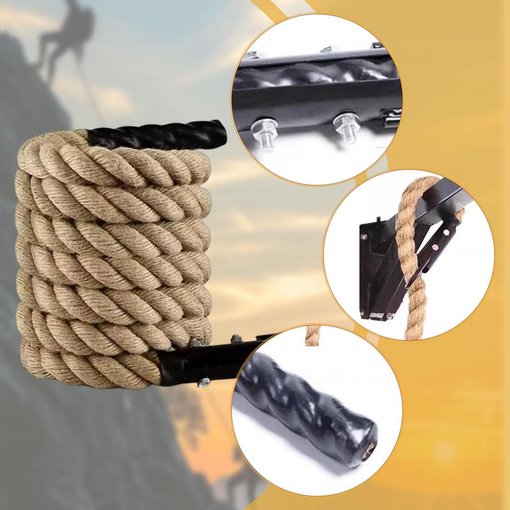 Gym Climbing Rope Exercise Battle Professional Fitness for Strengthen Muscle Power Sports
