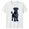 Black Schnauzer Dog Animals Unisexs TShirt Unisexs Tee Graphic Unisex Top