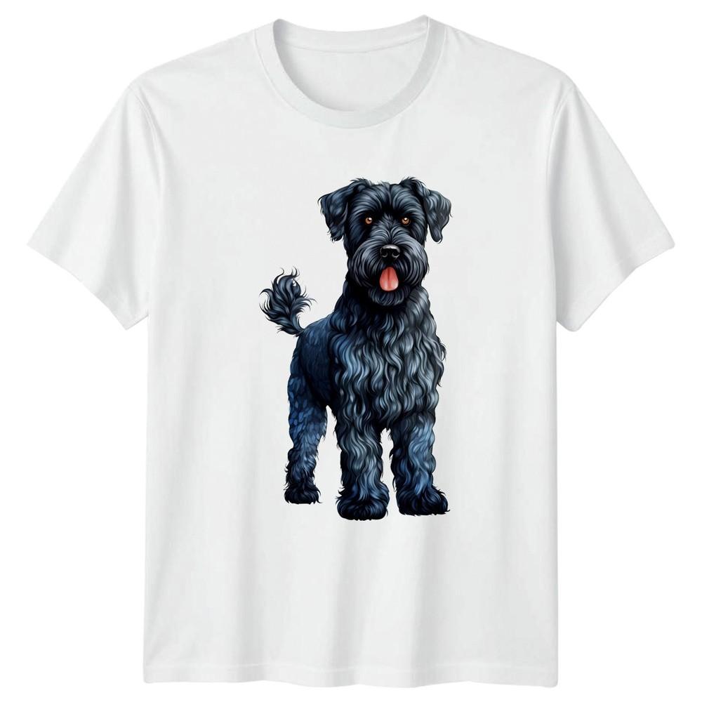Black Schnauzer Dog Animals Unisexs TShirt Unisexs Tee Graphic Unisex Top S