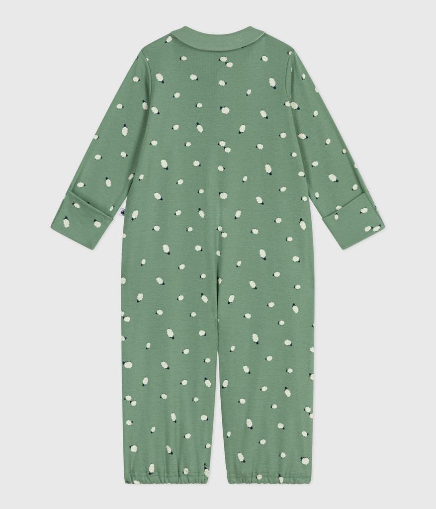Petit Bateau Romper Light 3 60cm 2-Way A0DWE, Green/Multicolor, Months,