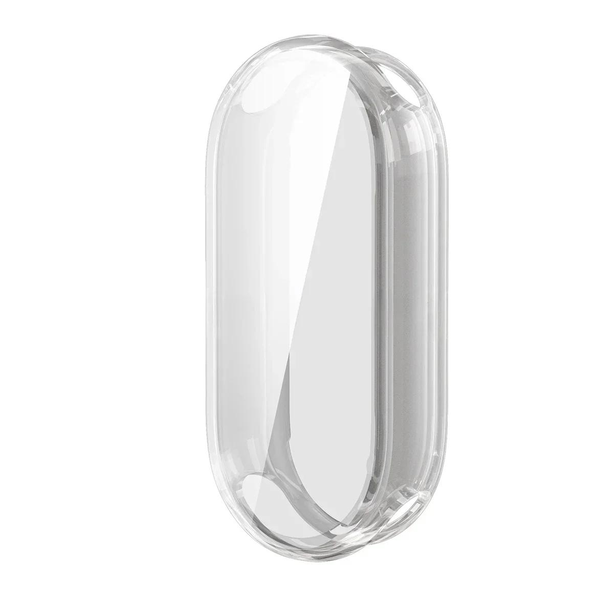 

New Full Cover Case For Xiaomi Mi Band 9 8 Screen Soft TPU Protector Screen Protector Protective Case Watch Case For Mi band 8 9 for Mi Band 9
