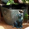 Sculpture Cute Miniature Cat Garden Display Ornament Outdoor SpaceBeautification