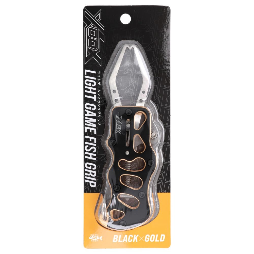 TAKAMIYA XOOX Light Game Fish Grip, Black x Gold