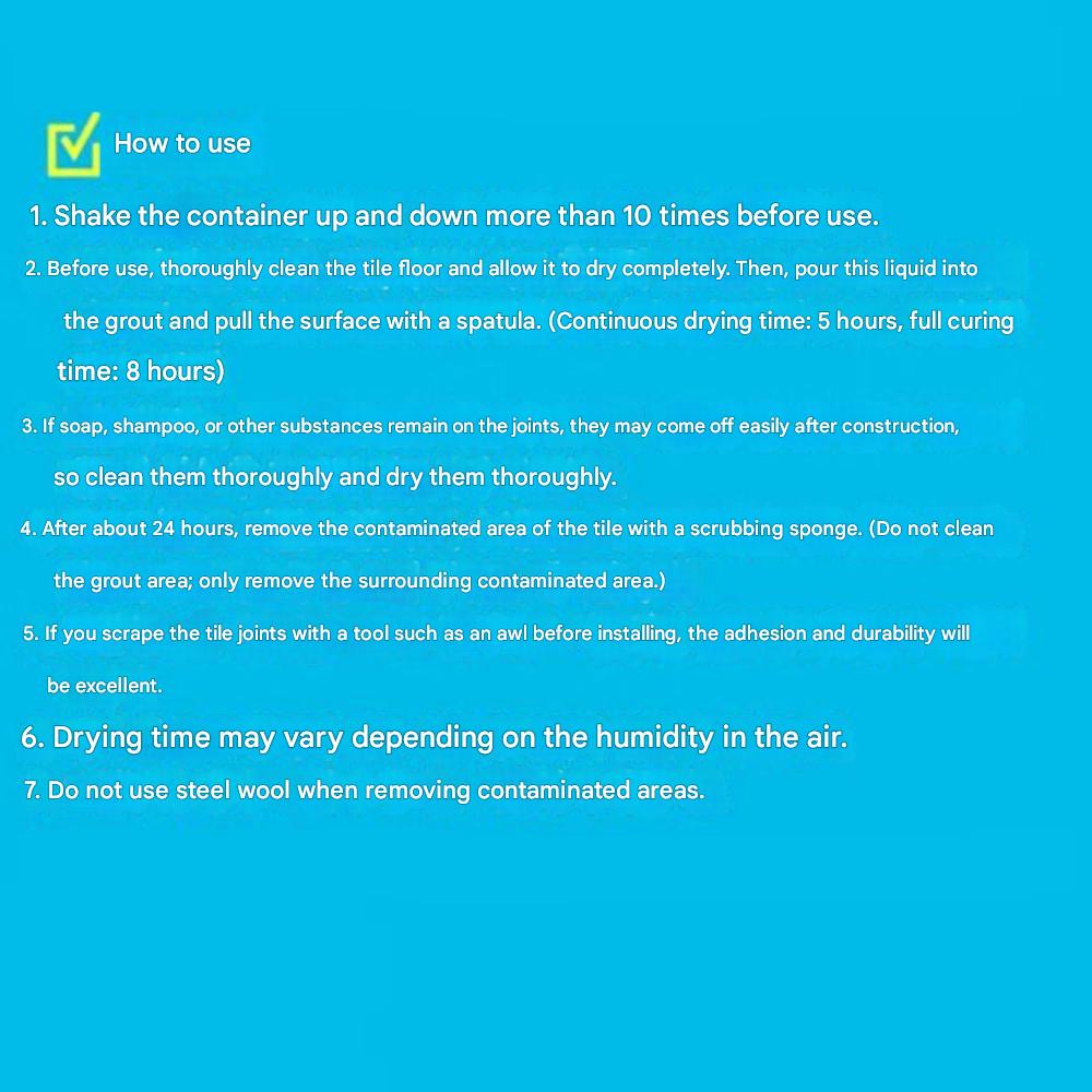 EZ Tile Grout Repair 80ml