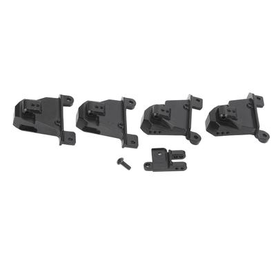 Torres de Montaje de Amortiguadores Delanteros Traseros de Metal Ajustables para TRAXXAS TRX4 G2 110 RC Crawler