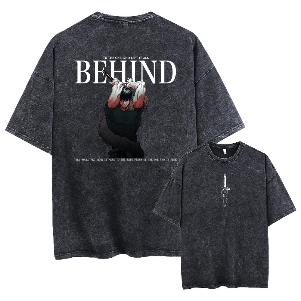 

Футболка с принтом Fushiguro Toji Аниме Дзюдзюцу Кайсен Одежда Мужская Женская Летняя Манга Футболки Стираная Хлопковая Футболка Футболка Harajuku 4XL