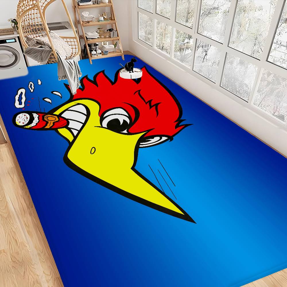Mr H-horsepower Room Mats Retro Multiple Choice Living Room Kitchen Rug Non-Slip Welcome Rug