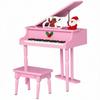 30 Tasten Mini Kinderklavier für Kind mit Notenständer und Hocker Beste Geschenke Spielzeug
