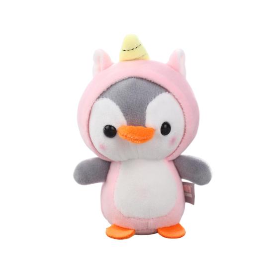 

Привлекательная мягкая кукла пингвина творческой формы долговечная декоративная розовый