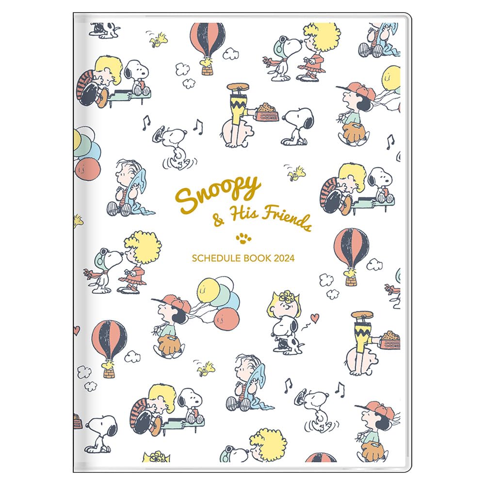 

Sunstar Stationery Snoopy Еженедельник на 2024 год B6 Флаер S2957302