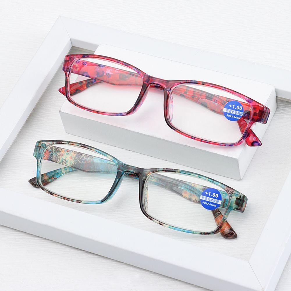 

С сумкой для очков, портативные винтажные очки для чтения, сверхлегкая оправа с защитой от синего света