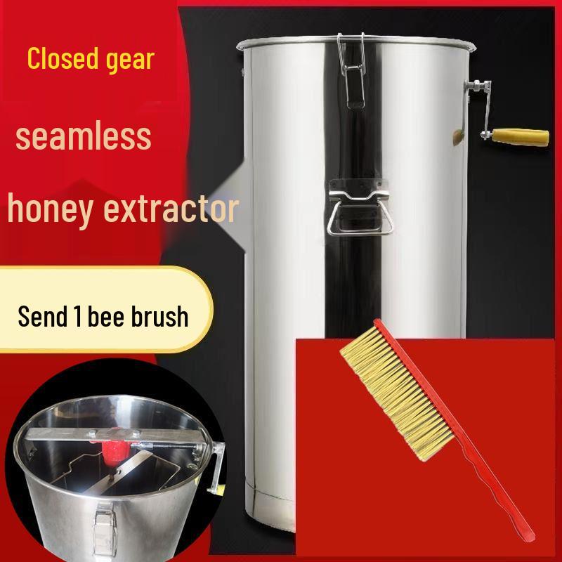 Thickened Stainless Steel Honey Extractor & Spinner Set for Beekeeping