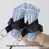 Women's Non-Slip Gel Dot Five-Toe Yoga & Pilates Socks - Sweat-Absorbent Cotton