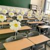 Sunflower Smiley Face Balloons for Back to School Classroom Décor