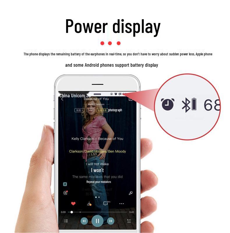 High-Performance Wireless Car Sports Ear-hook Bluetooth Headset with Long Battery Life