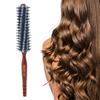 Round Styling Hair Brush High Temperature Resistant Prevents Static Boar Bristle Round Brush for Salon Home 12s Minimum Size