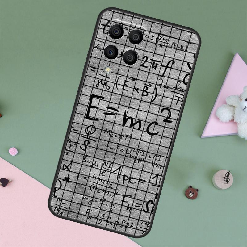 Physics Math Formula Equation For Samsung Galaxy M13 M33 M53 M16 M06 M12 M14 M15 M35 M55 M34 M54 M21 M31 M11 M32 M52 Case