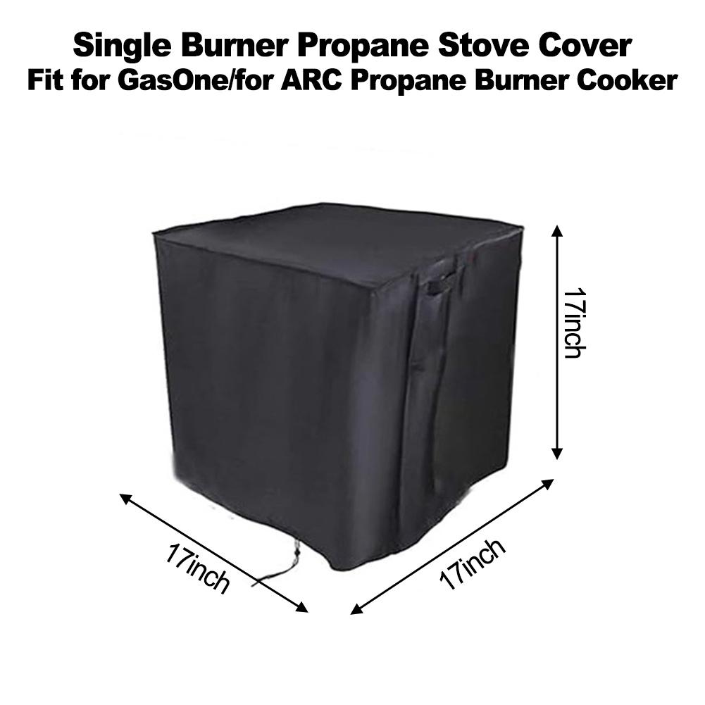 Protective Outdoor Burner Cover Heavy Duty Design Waterproof and Dustproof for Home Brewing and Outdoor Cooking