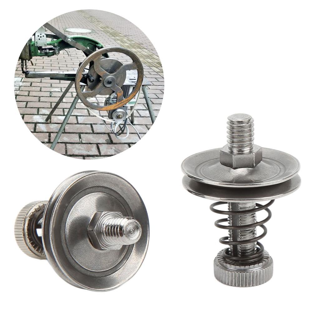 2pcs 1.4x0.4in Sewing Tensioner Stainless Steel Thread Regulator Replacement Kit Machine Repair